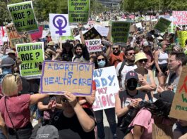 A pro-abortion rally