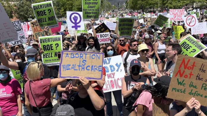 A pro-abortion rally
