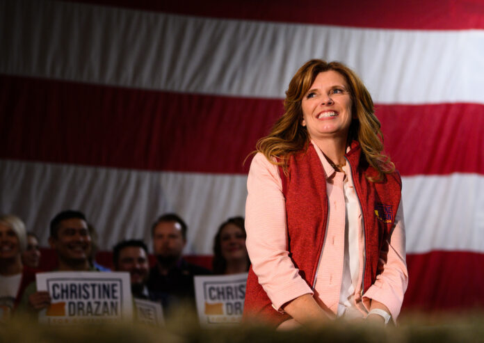 Virginia Governor Youngkin Joins Republican Candidate For Governor Christine Drazan On The Campaign Trail